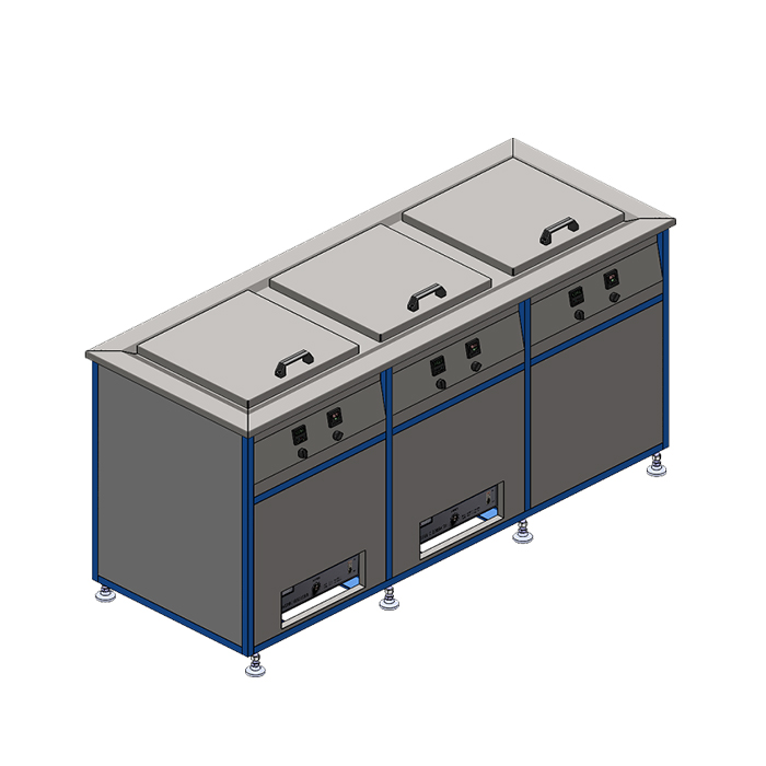 三工位超声波清洗机